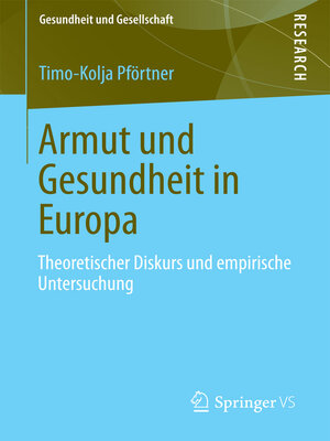 cover image of Armut und Gesundheit in Europa